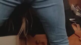 Me Crushing Another Slave Flat With My Big Ass