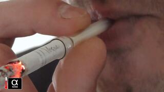 Smoking Vogue Lilas 100s with glass holder IYF