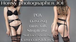 Horny photographer JOI