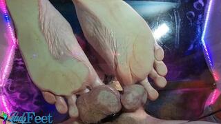 Ashley Cock Trampling On The Glass Table HD Part 1