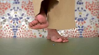 GIGANTIC Latina GILF giantess FEET DOMINATION! - MP4