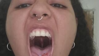 Playing with little ones in my big mouth