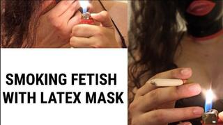 Goddess smoking and ignoring you