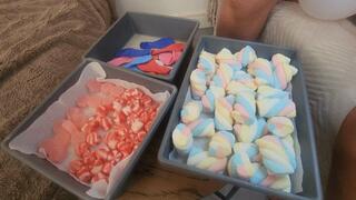 Ballons and Eating sweets parte- full