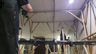 Long Legs Platforms & Lingerie Smoking