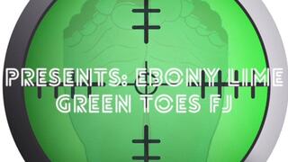 Ebony Lime Green Toes Milk BBC