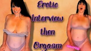Genuine Orgasm w Dirty Talk Erotic Interview WMV