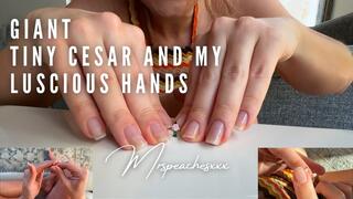 Giant handjobs humiliation - my girlfriend's exciting best fingers