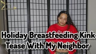 Holiday Breastfeeding Kink Tease With My Neighbor 1080