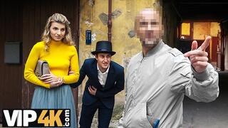 HUNT4K. Girls tight tushy belongs not to BF only but stranger as well