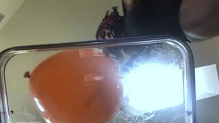 Balloons - Goddess MXDominion Popping Balloons barefoot, crush, food and object crush, foot domination 1080