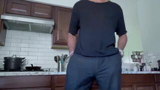 Dominant Fart On Your Face In The Kitchen