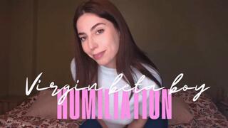 Virgin beta boy humiliation - Mistress Ymarie humiliates you by making you cum in your dirty pants - JOI - VIRGIN HUMILIATION - BETA