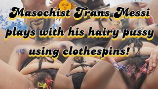 Messi’s Hairy Goal: BDSM PUSSY PLAYING!