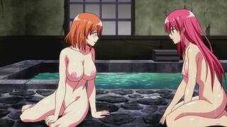 busty girls doing naughty things together animation hentai