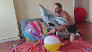 Sebastian blow destroy and deflate inflatables