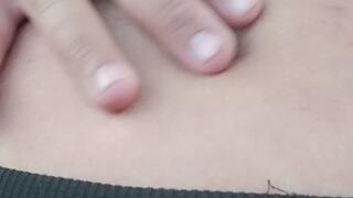 Inside the car in public