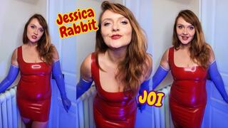 Jessica Rabbit JOI: Sultry Seduction in Red Latex