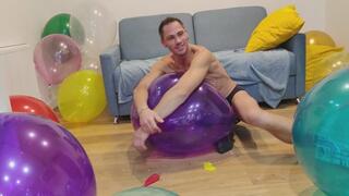 Sebastian mass balloons popping