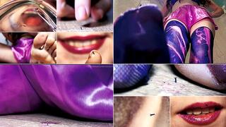 Tiny met the Giantess Gwendolyn and was punished