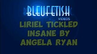 Liriel Tickled Insane By Angela Ryan - 1080P - Part 1 of 2 -This red headed fetish model tickles another helpless girl on her feet, armpits and her ribs!