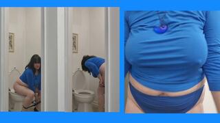 HUGE DAILY CHOCOLATE DUMP W FEEDING PEEING AND TIT TEASE