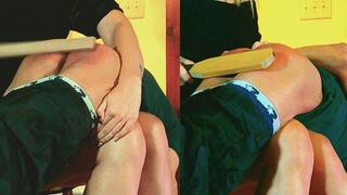 "Step Mommy Blondi" Episode One - Scene Two - FM (Side-Angle Bum View) [avi]