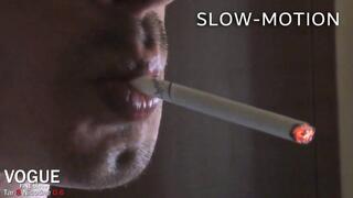 Smoking Vogue Caractere Bleue 100s coughing