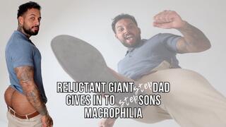 Reluctant giant stepdad gives in to stepsons macrophilia - Lalo Cortez