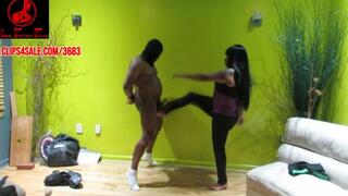 AGGRESSIVE TESTICLE KICKS 3