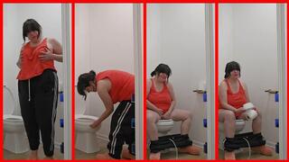 I ALMOST HAD A MISHAP LUCKILY THE TOILET WAS CLOSE