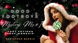Good Footboys MYSTERY MIX Foot Fetish Foot Worship CHRISTMAS BUNDLE