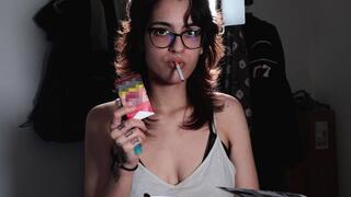 Smoking, Reading & Coffee ~