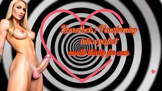 NeuroLock: Transforming into a perfect mouth thirsty for cum 19 min