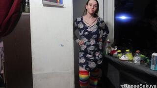 Catching you stealing my panties! Blackmails you! ReneeSakuya, pantyfetish 1080p