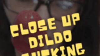 Close up Dildo Sucking POV 720p