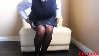 Ebony Goddess has the most healing & veiny hands to soothe and make it all better!