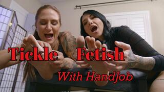 Tickle Fetish Handjob with Autumn Bodell & Silas Stone