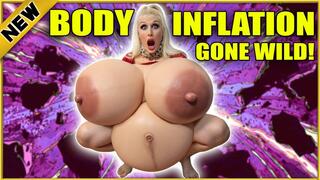 Body Inflation gone Wild: Inseminating your Overinflated Curvy Girlfriend
