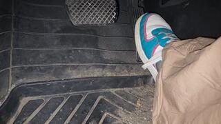 Going for gas in Nike air