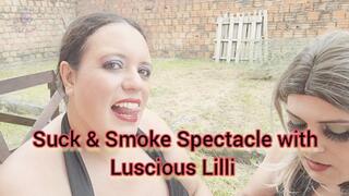 Suck & Smoke Spectacle with Luscious Lilli - SFL314