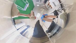 6K ANNA XINGGAN LILI Stinky Sock Sock Prison -360VR