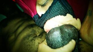 SELF MILKING CUM EATING BBW SUB SLUT