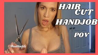 Haircut POV Handjob