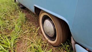 Stuck in the Mud Again (Custom) - Outside the car View