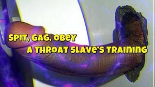 Spit, Gag, Obey: A Throat Slave’s Training 20 min