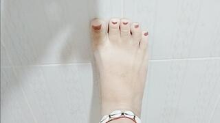 Honey glazed feet