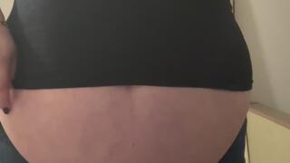 This shirt used to cover my belly