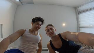 Eli and Andreas - Sitting (POV Sat On)