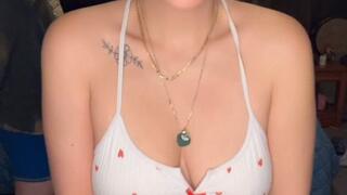 Kicker queen giving those rough kicks